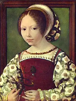 A Young Princess (Possibly Dorothea of Denmark) 1530