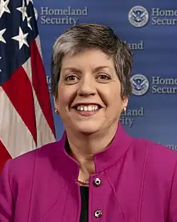 Janet Napolitano Secretary of Homeland Security (announced December 1)[103]