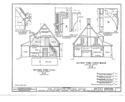 Jans Martense Schenck house plans