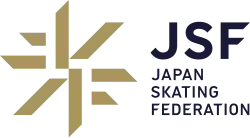 Logo of the Japan Skating Federation