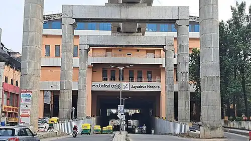 Main building of the station in May 2025
