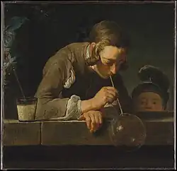 Jean-Baptiste-Siméon Chardin, Soap Bubbles (c. 1734)