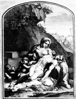 Engraving by Jean-Baptiste Haussard