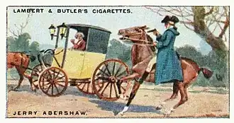 Jerry Abershawe from Pirates and Highwaymen series (Lambert & Butler)