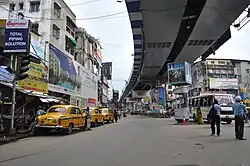 Dum Dum Road and Jessore Road Junction, Nagerbazar Crossing