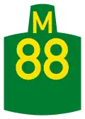 Metropolitan route M88 shield