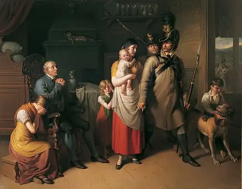 The Departure of the Militiaman, 1813