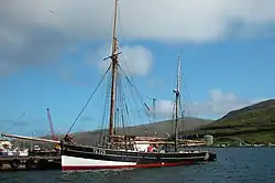 Image 19Johanna TG 326 was built in Sussex, England in 1884, but was sold to the village Vágur in the Faroe Islands in 1894, where it was a fishing vessel until around 1972. The smack was restored in the 1980s and now gives pleasure trips. (from Culture of the Faroe Islands)