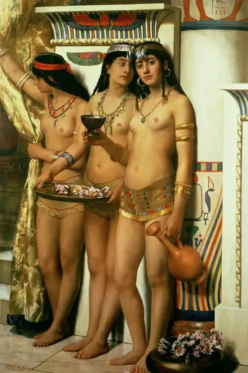 The Pharaoh's Handmaidens (1883)