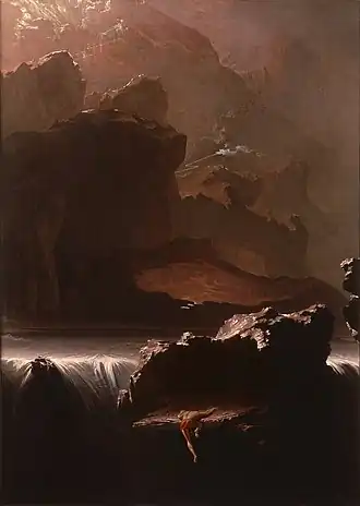 Sadak in Search of the Waters of Oblivion (1812). Oil on canvas, 76.2 × 63.5&nbsp;cm. Saint Louis Art Museum, Missouri