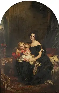 Lady Throckmorton with Her Children by John Partridge