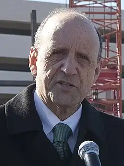 John Leopold speaking in 2020