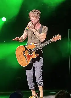 Rzeznik performing in 2023