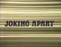 A still from the end of the opening title sequence showing the title of the show superimposed in blue on a stack of legal documents.