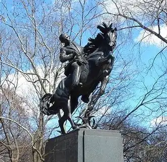 José Martí, Central Park, New York City