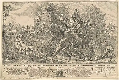 The Transport of the Holy House of Loreto, c. 1650