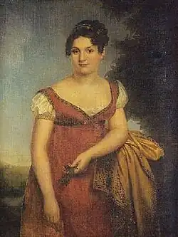Portrait of Madame Galté, née Angélique-Louise-Rose De Busne, (1812)