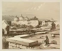 The mosque in 1850, by Frederick Charles Maisey