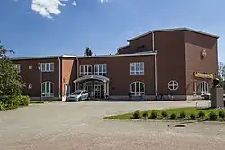 Library is located at the Juteini House.