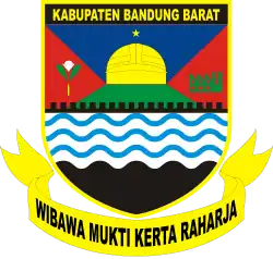 Coat of arms of West Bandung Regency