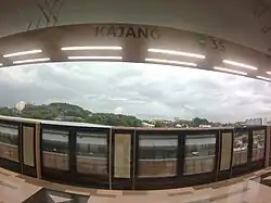 Skyline of Kajang seen from the station