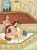 Kama Sutra illustration, circa 19th Century