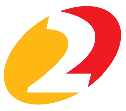 Kanal 2's former logo from 2009 to 2021.