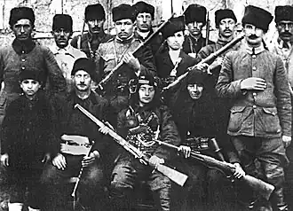 Kara Fatma and her camerades.