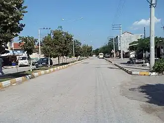 main road through Karahalil