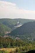 Karlštejn Castle and the market town