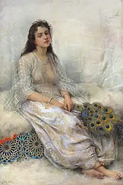 Katharine Carl, An Oriental Beauty, made in the 19th century