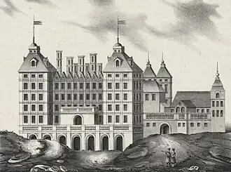 Kazanowski Palace in Warsaw