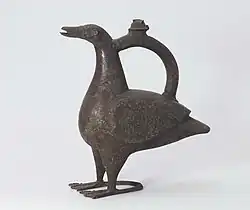 Aquamanile in the form of a goose