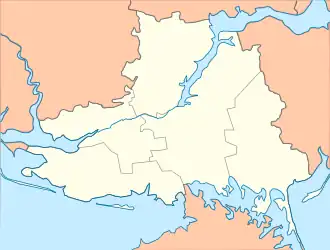 Muzykivka is located in Kherson Oblast