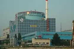 Block no. 1 of Khmelnytskyi Nuclear Power Plant