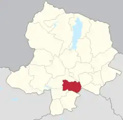 Tömörbulag District in Khövsgöl Province