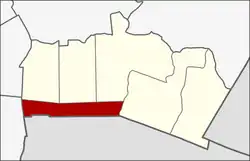 Location in Lat Krabang District