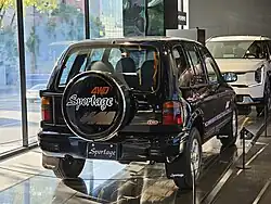 Rear view (standard 5-door)