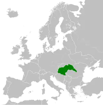 The Kingdom of Hungary in 1942