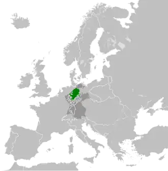 The Kingdom of Westphalia in 1812