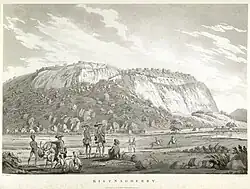 Kistnagherry fort painting by Alexander Allan