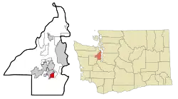 Location of East Port Orchard, Washington
