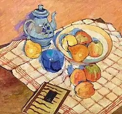 Nico Klopp: Still Life with Pears and Apples (1930)[5]