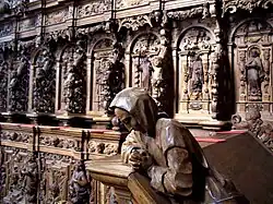 Choir stalls, St. Anne's Chapel, by Ignaz Waibl