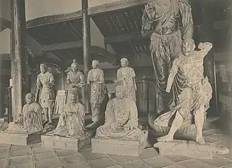 Collection of statues