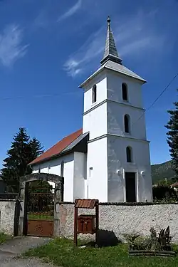 Calvinist church in Komjáti, Hungary