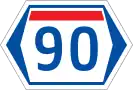 Seoul Special Metropolitan City&nbsp;Route&nbsp;90 shield}}