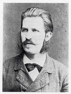 A picture of Pianist Kornél Ábrányi 1860