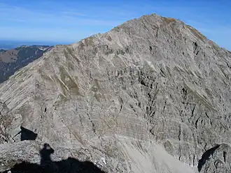 Große Arnspitze (2,185 metres or 7,169 feet)