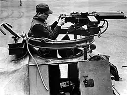 Tgb m/42 KP in 1956 KPF configuation, armed with twin ksp m/36 lv dbl machine guns.